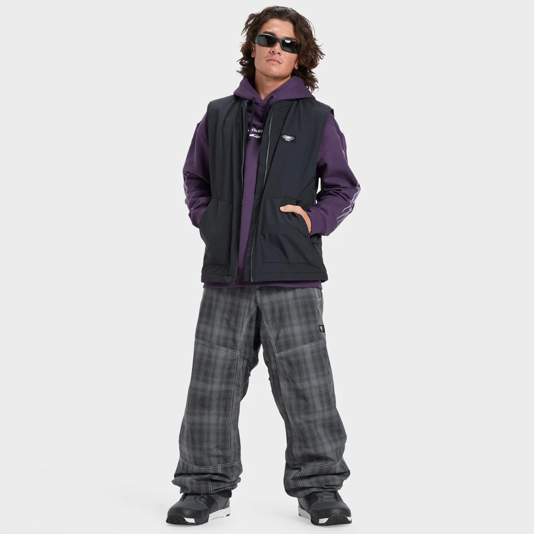 QUIKSILVER Wasted Gilet - True Black - Image 4