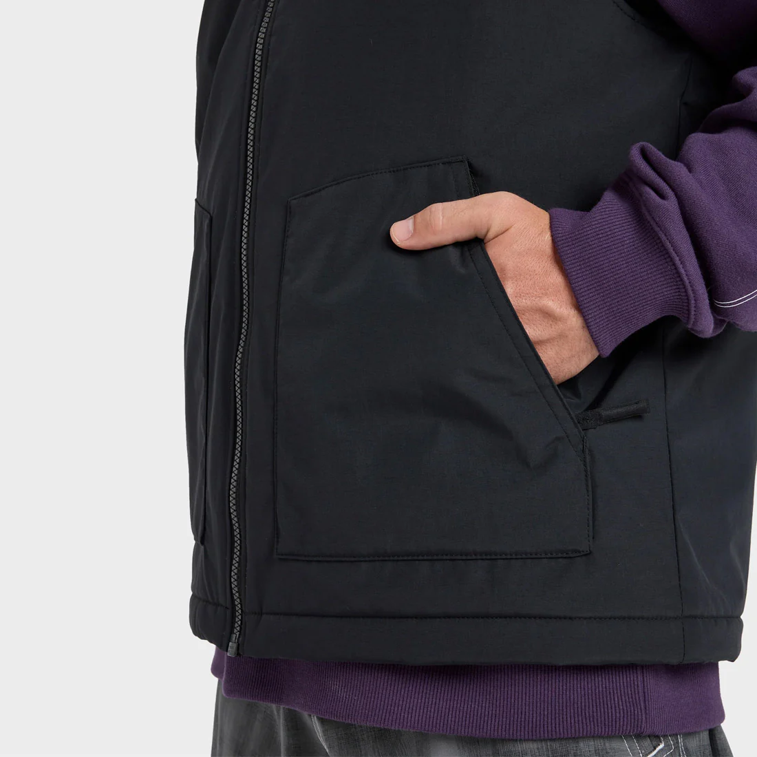QUIKSILVER Wasted Gilet - True Black - Image 5