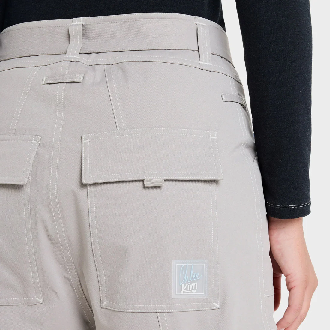 ROXY Women's Chloe Kim Pant 2026 - Ash - Image 5
