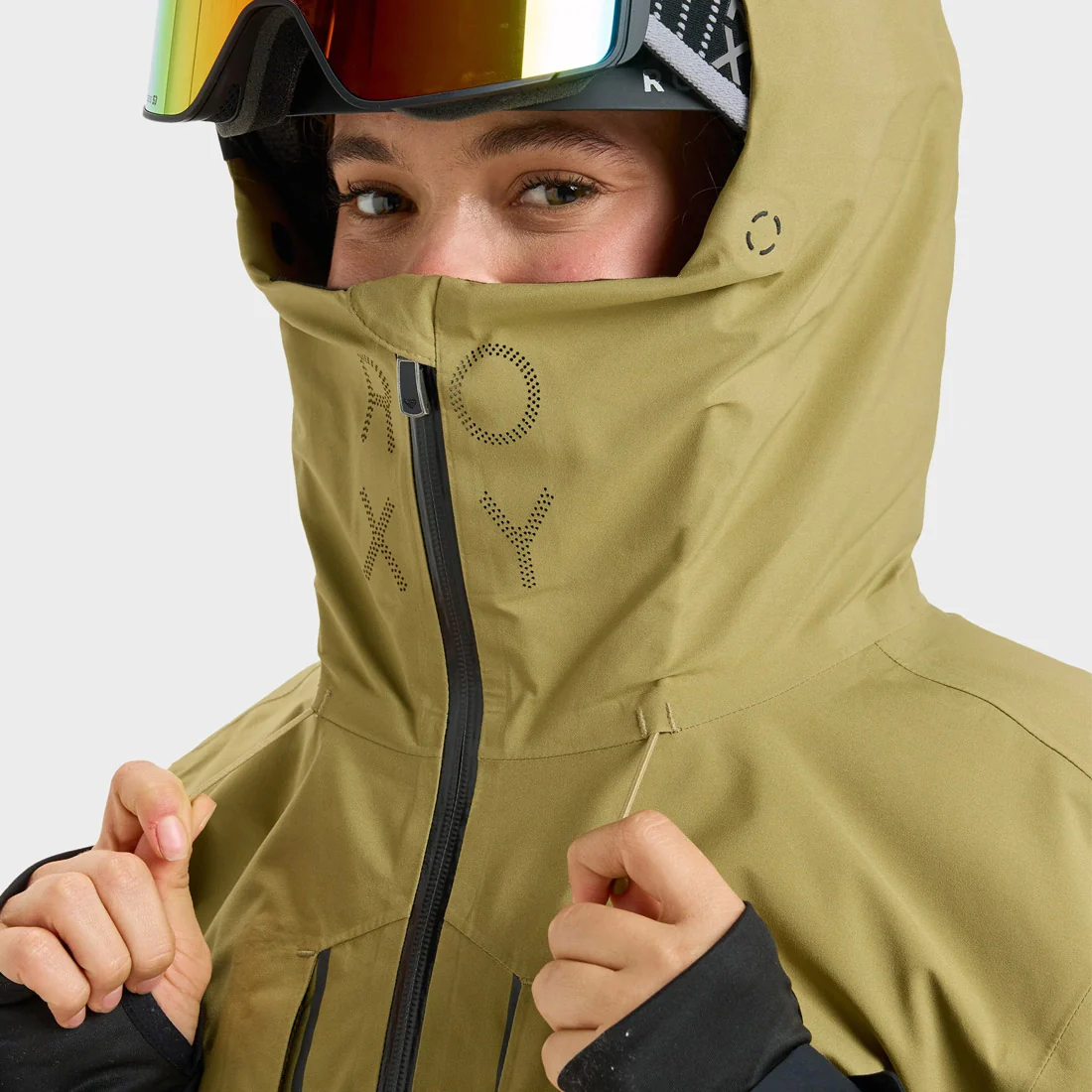ROXY Women's Gore-Tex Stretch Purelines Jacket 2026 - Fennel Seed - Image 7