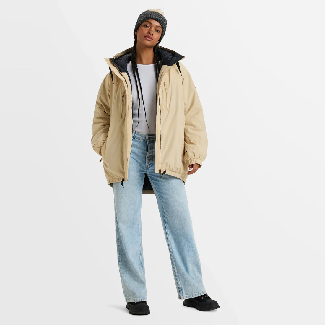 ROXY Women's Lofty Cloud Jacket 2026 - Pebble - Image 5