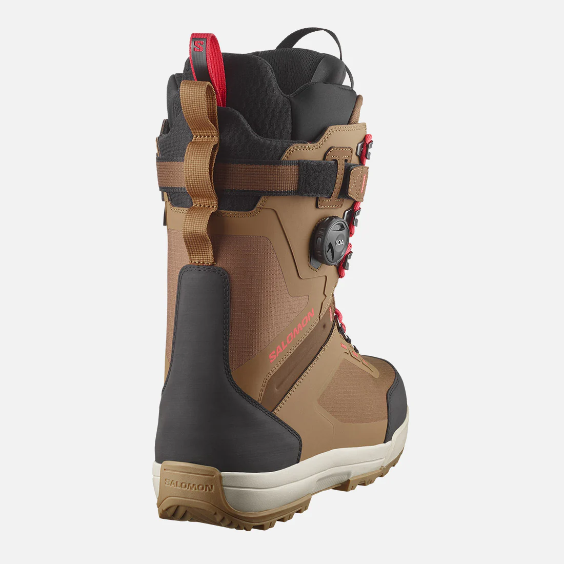 SALOMON Echo Lace Str8jacket Boa Boots 2025 - Tobacco Brown - Image 2