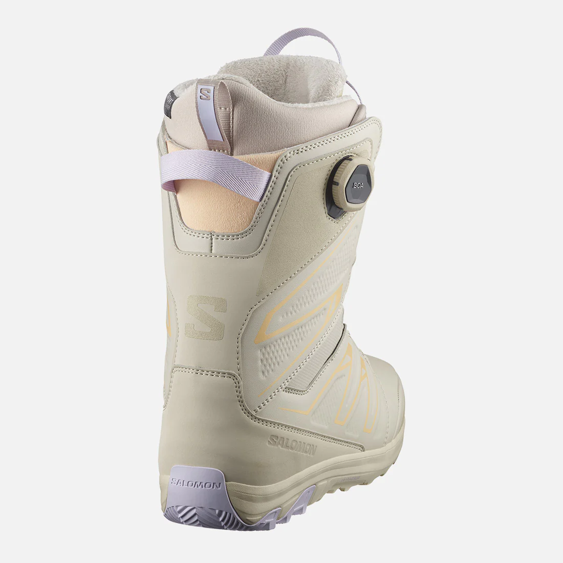 SALOMON Women's Ivy Boa Str8jacket Boots 2025 - Cream - Image 2