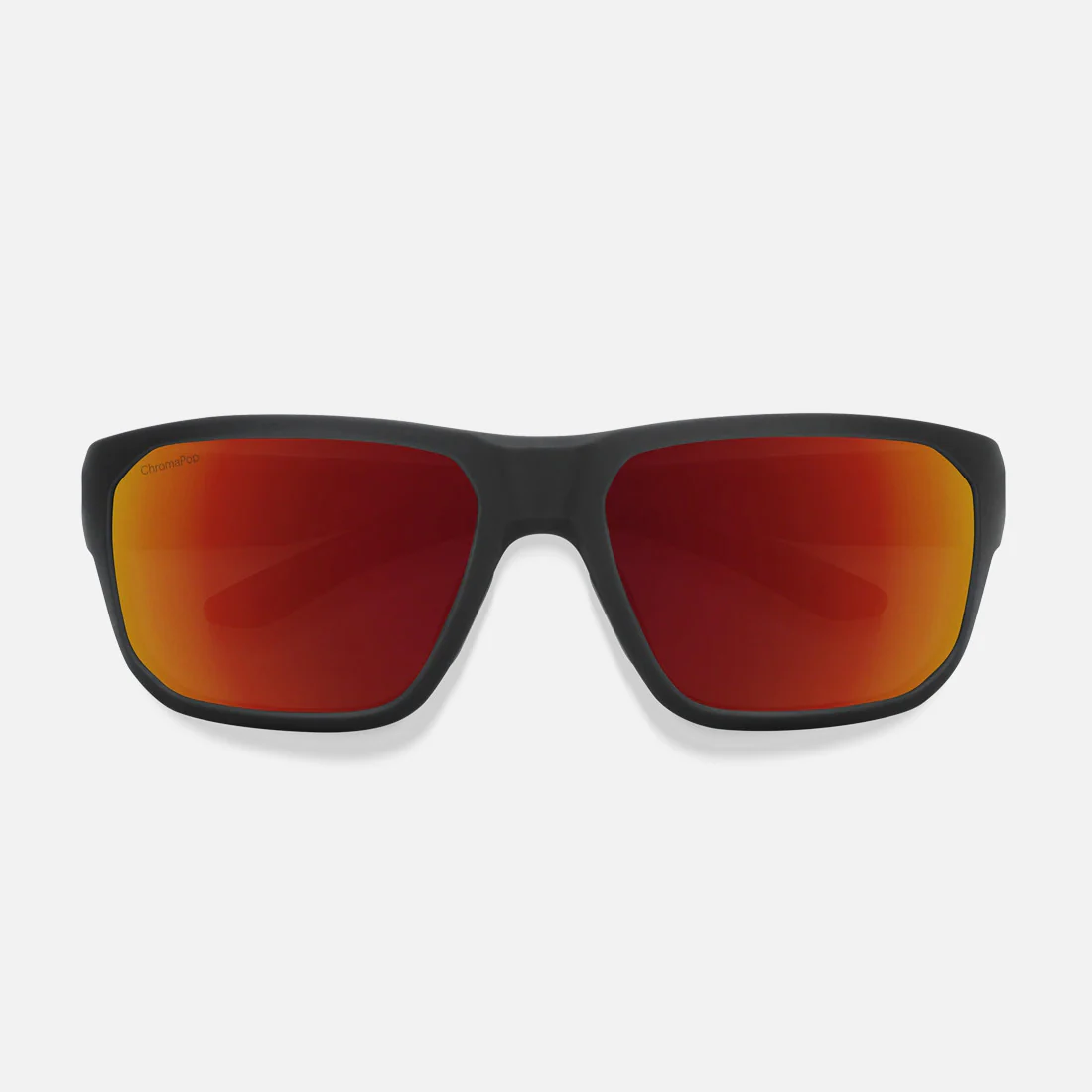 SMITH Arvo Sunglasses - Matte Black/ChromaPop Polarized Red Mirror - Image 2