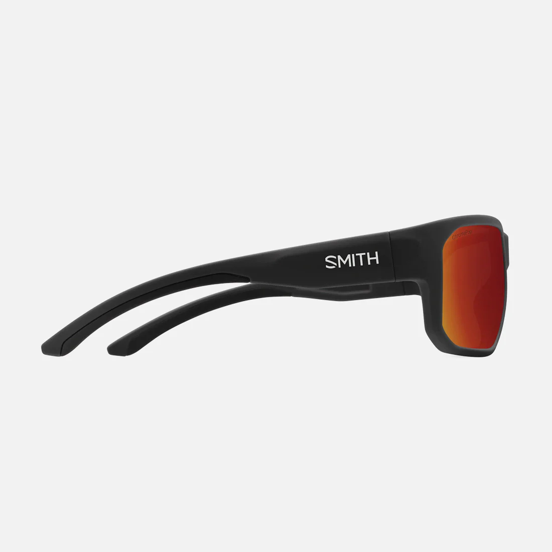 SMITH Arvo Sunglasses - Matte Black/ChromaPop Polarized Red Mirror - Image 3