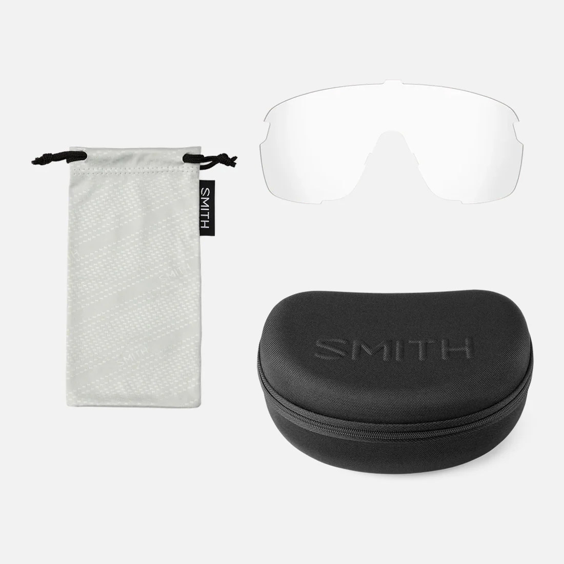 SMITH Bobcat Sunglasses - Matte Black/ChromaPop Low Light Rose Blue Mirror - Image 5