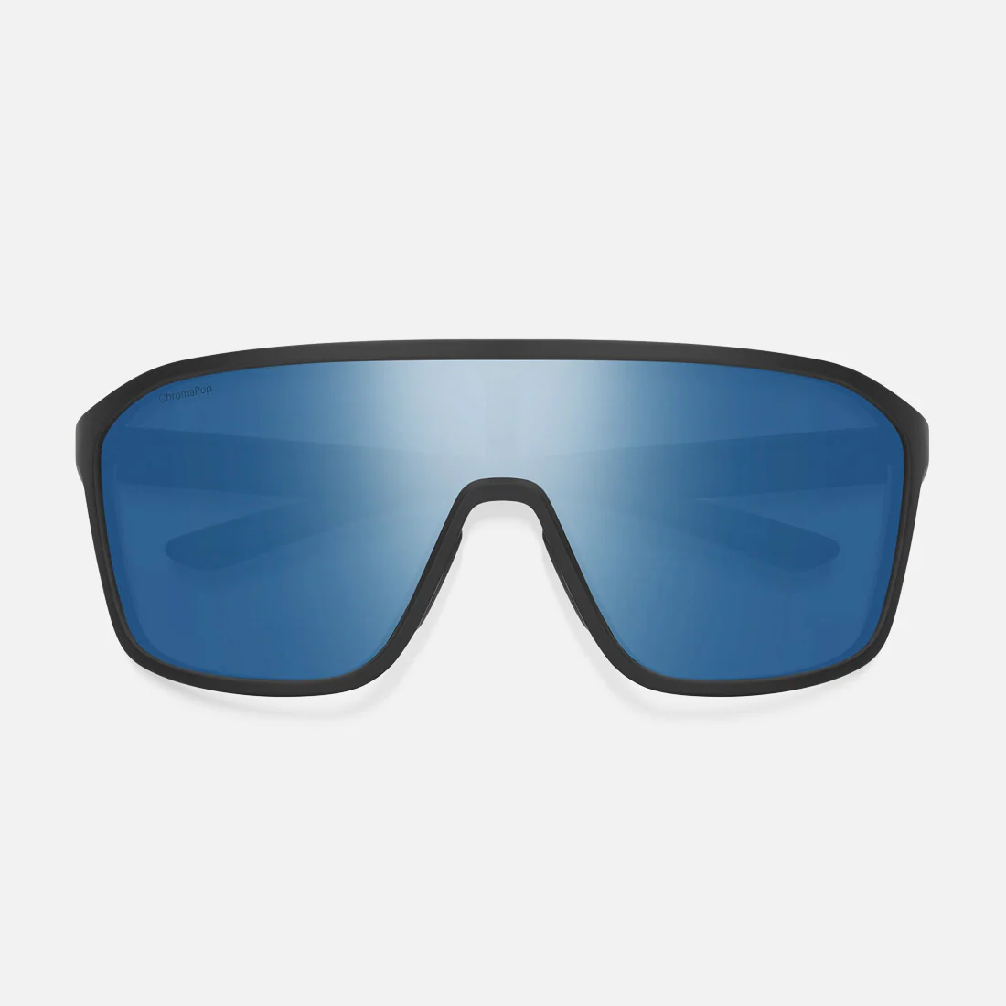 SMITH Boomtown Sunglasses - Matte Black/ChromaPop Polarized Blue Mirror - Image 2