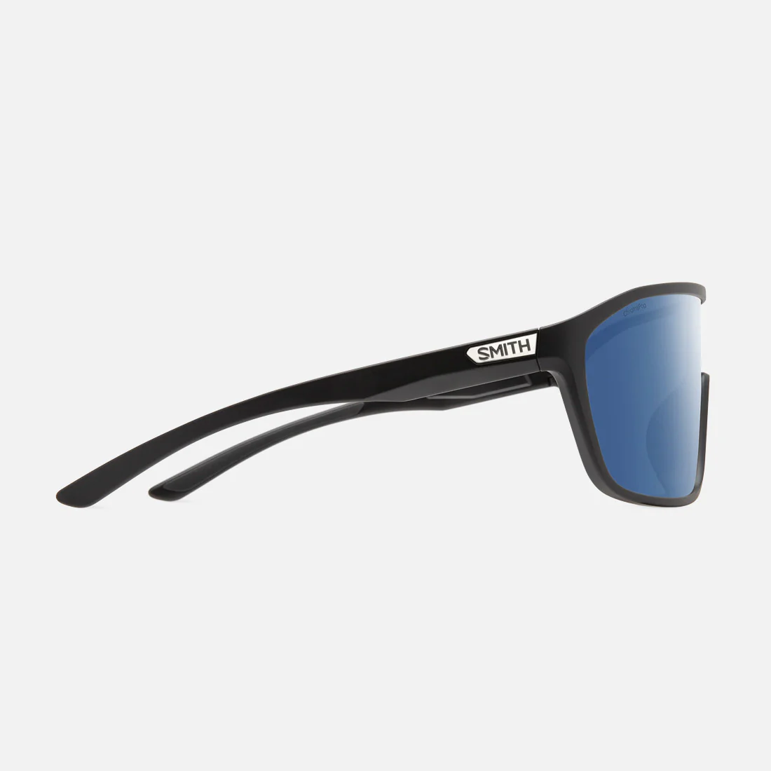 SMITH Boomtown Sunglasses - Matte Black/ChromaPop Polarized Blue Mirror - Image 3