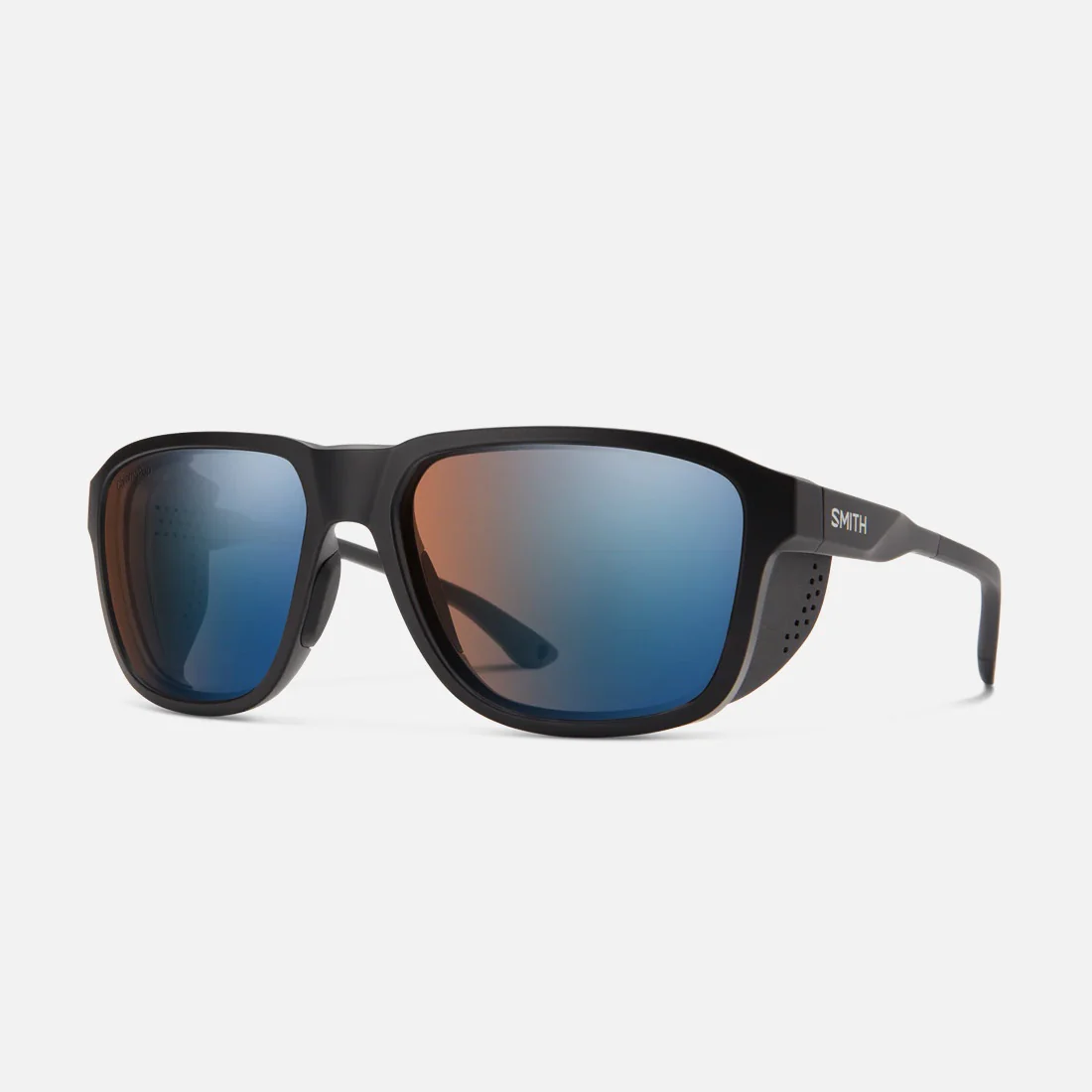 SMITH Embark Sunglasses - Matte Black/ChromaPop Glacier Photochromic Copper Blue Mirror