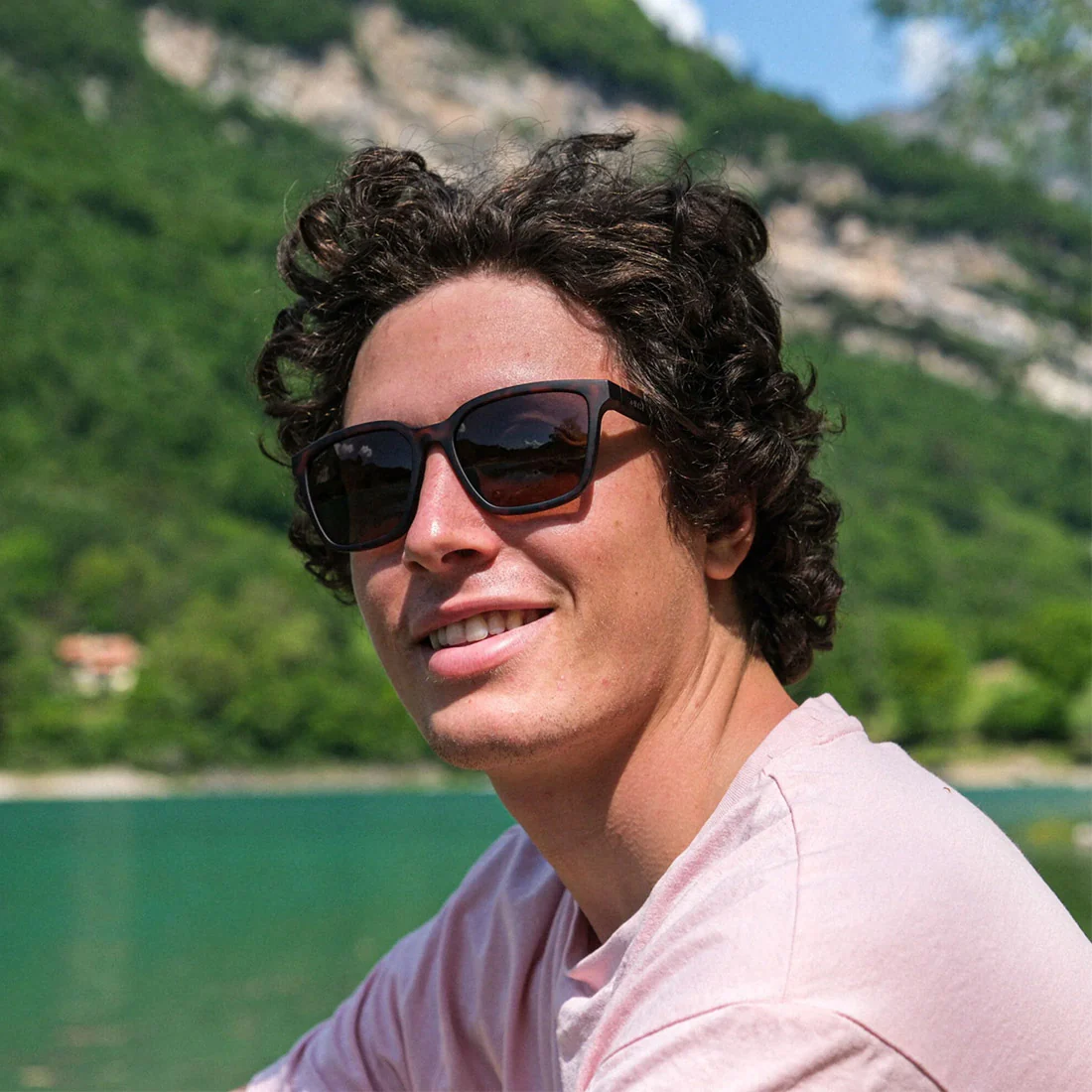 SMITH Shoutout CORE Sunglasses - Matte Tort/Polarized Brown - Image 4