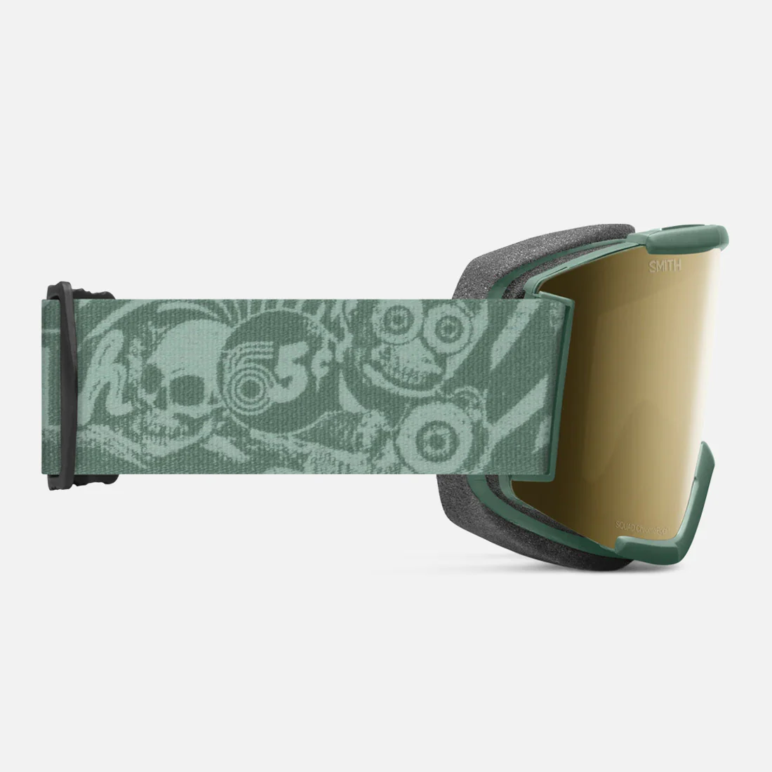 SMITH Squad Goggle 2026 - Cactus Zine/Black Gold - Image 3