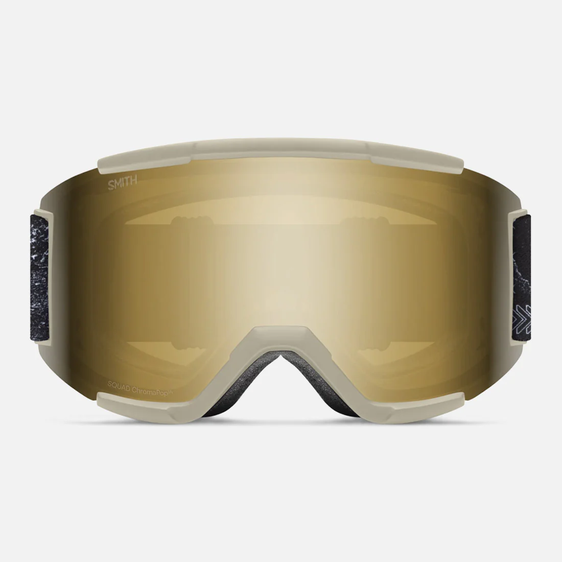 SMITH Squad Goggle 2026 - Chalk Space Invader/ChromaPop Sun Black Gold Mirror - Image 2