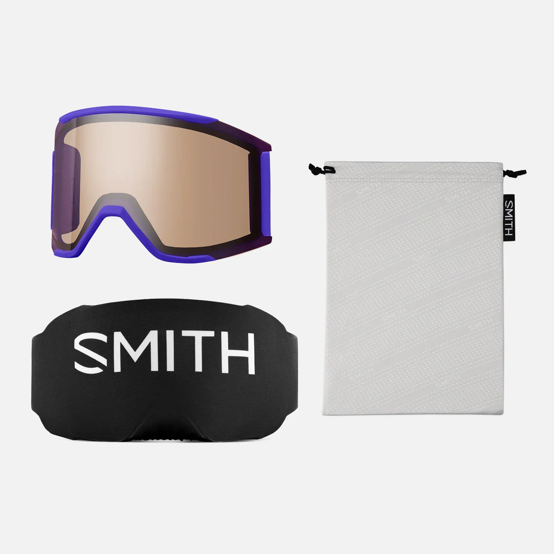 SMITH Squad Mag Goggle 2026 - Ultraviolet Peaking/ChromaPop Pro Photochromic Red Mirror - Image 5