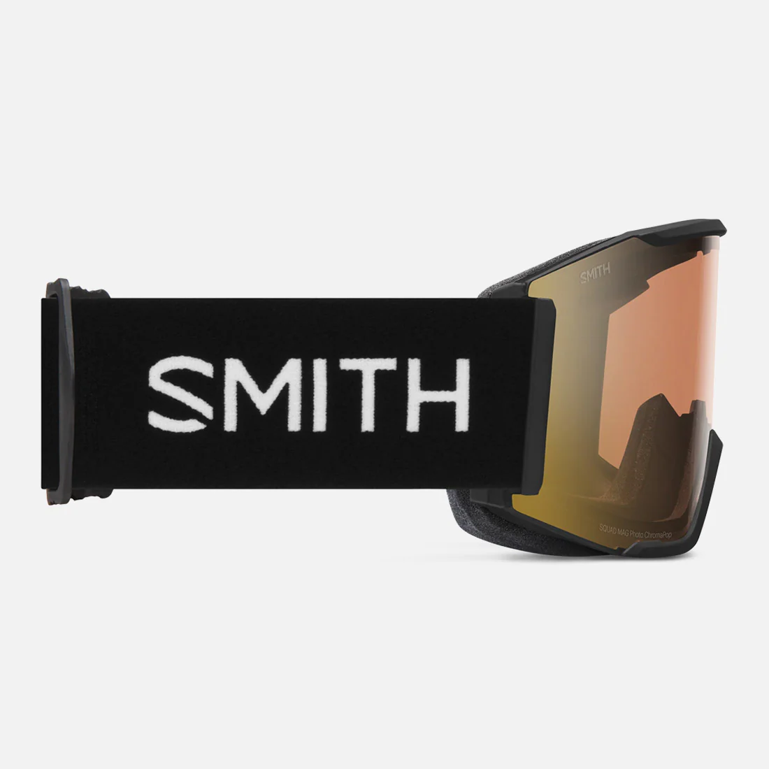 SMITH Squad Mag Low Bridge Goggle 2026 - Black/ChromaPop Pro Photochromic Gold Mirror - Image 3