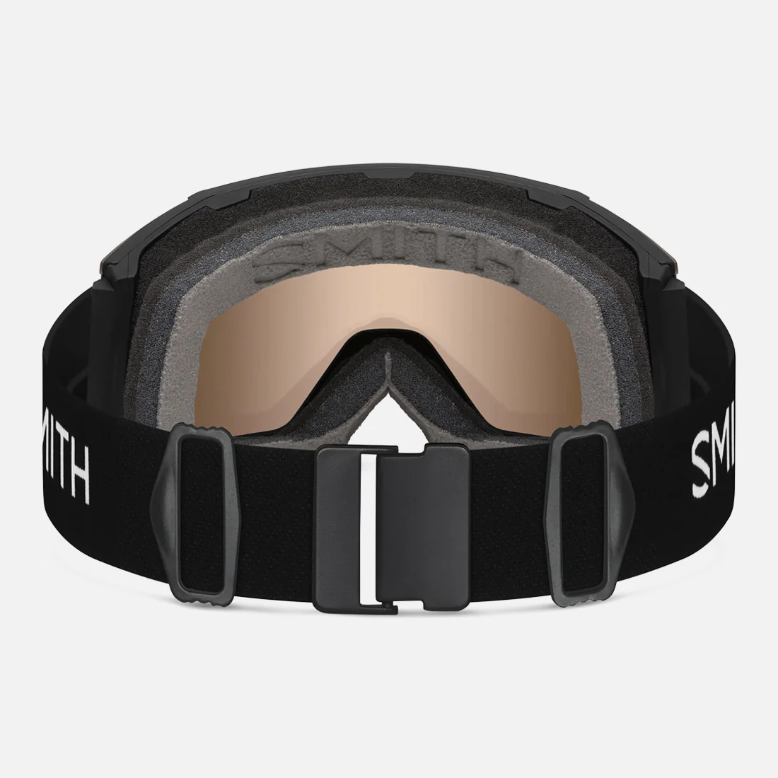 SMITH Squad Mag Low Bridge Goggle 2026 - Black/ChromaPop Pro Photochromic Gold Mirror - Image 4