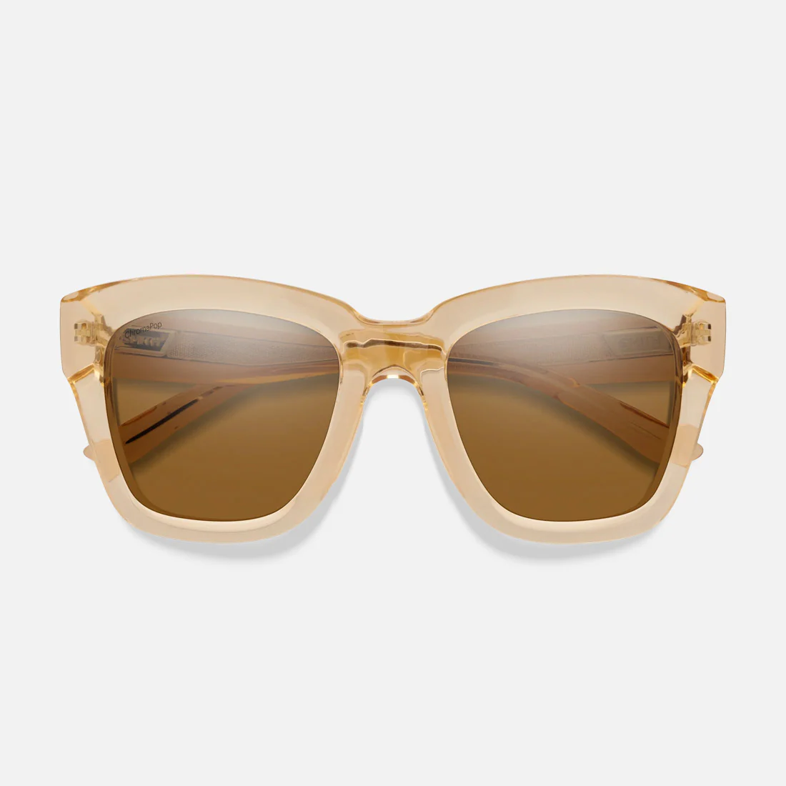 SMITH Sway Sunglasses - Champagne Crystal/ChromaPop Polarized Brown - Image 2