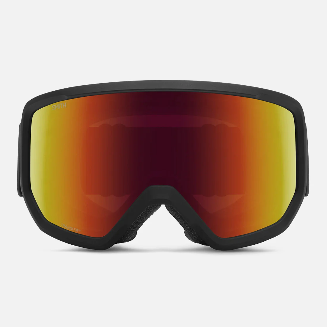 SMITH Transfer Low Bridge Goggle 2026 - Black/Red Sol-X Mirror - Image 2
