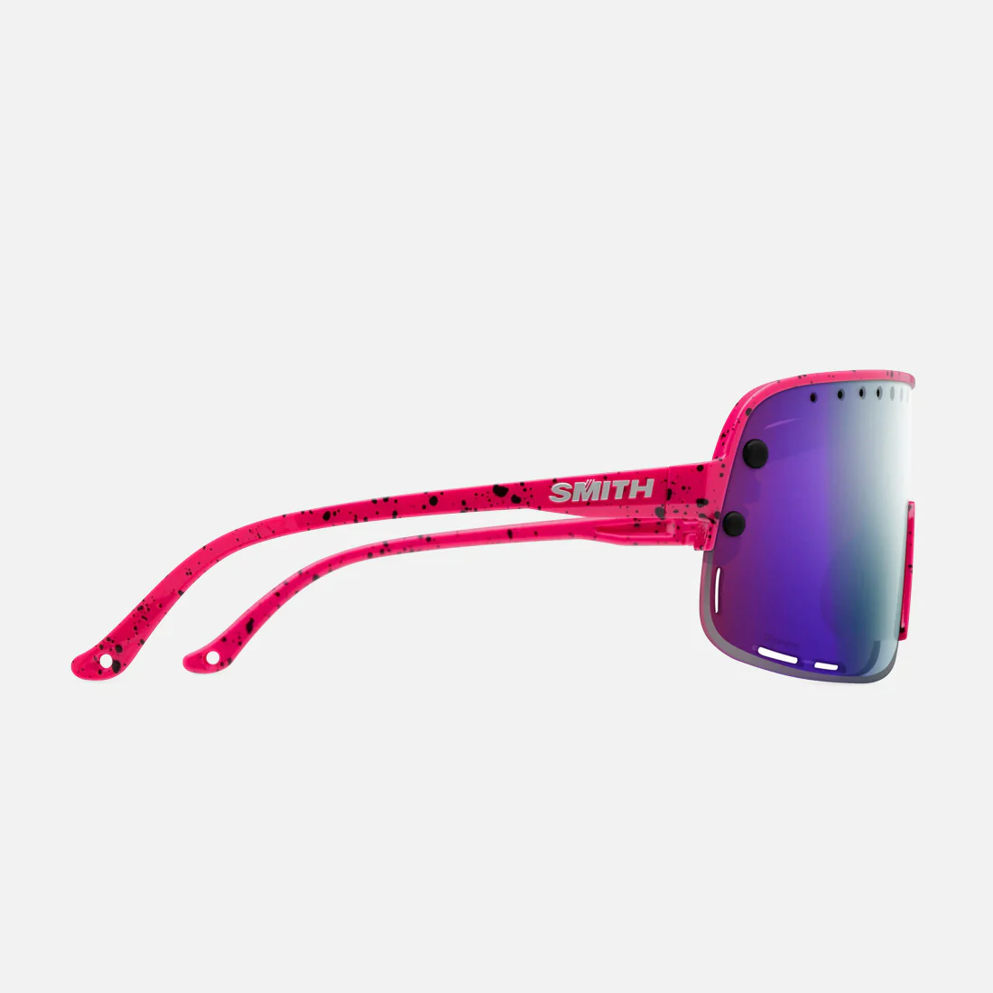 SMITH Ultralite Sunglasses - 80s Night/ChromaPop Violet Mirror - Image 3