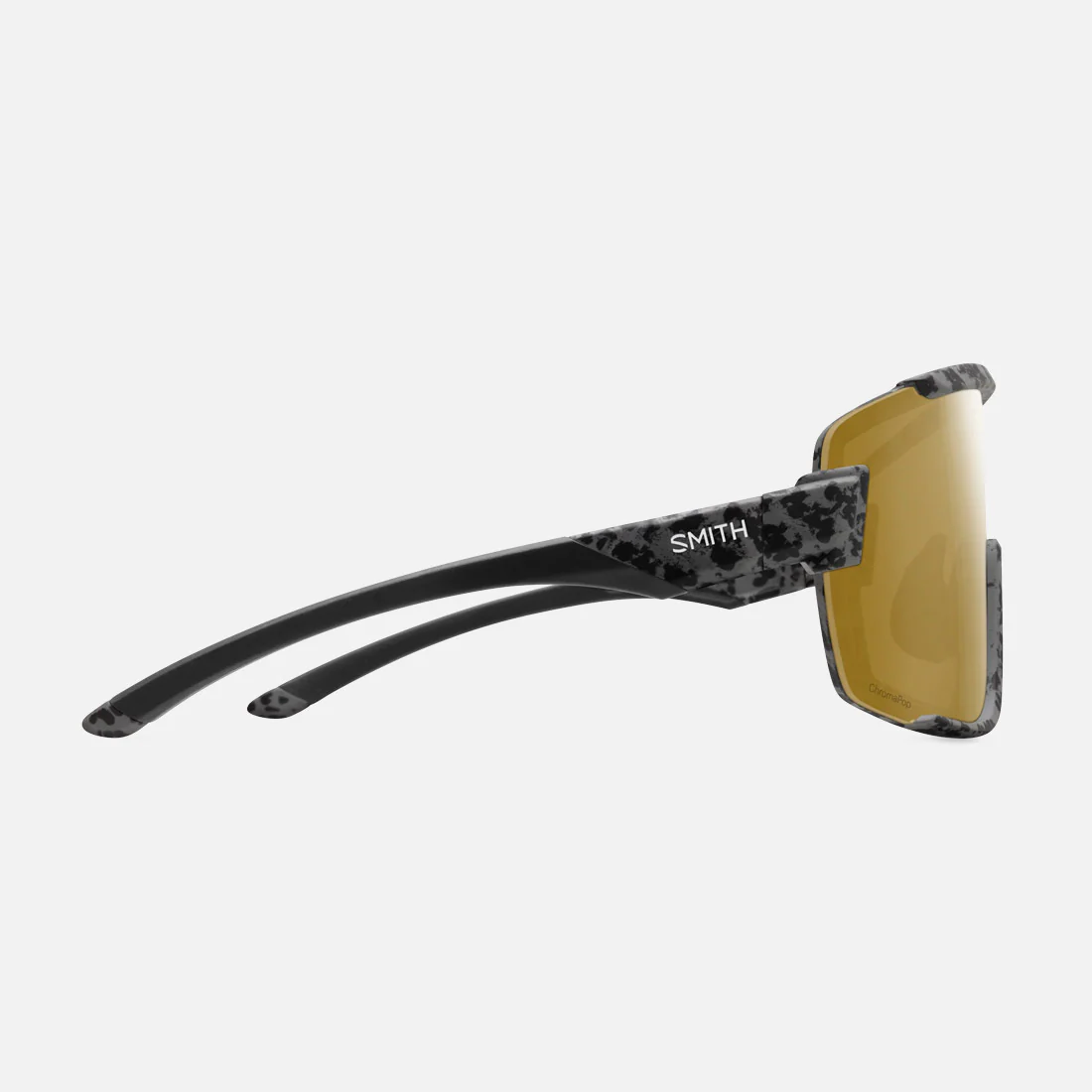 SMITH Wildcat Sunglasses - Matte Gray Marble/ChromaPop Polarized Brown Mirror - Image 3