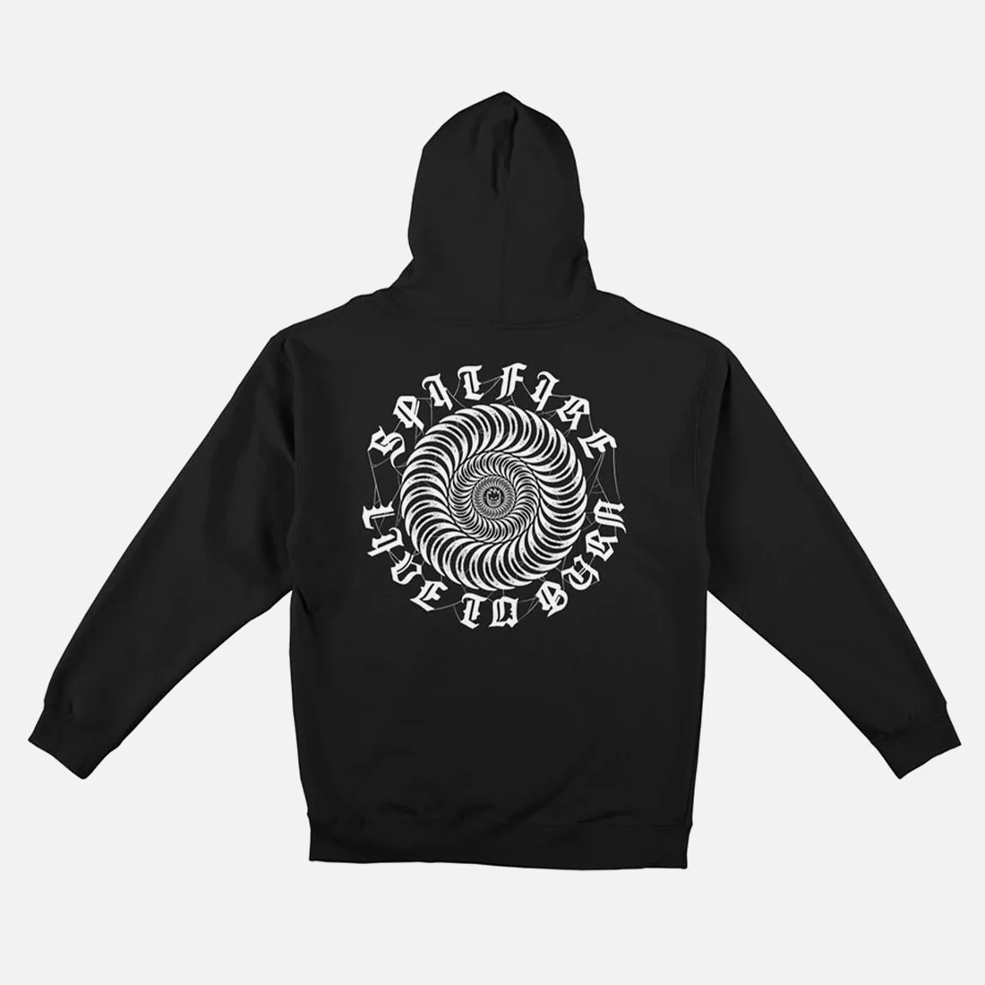 SPITFIRE Web Classic Hood - Black - Image 2