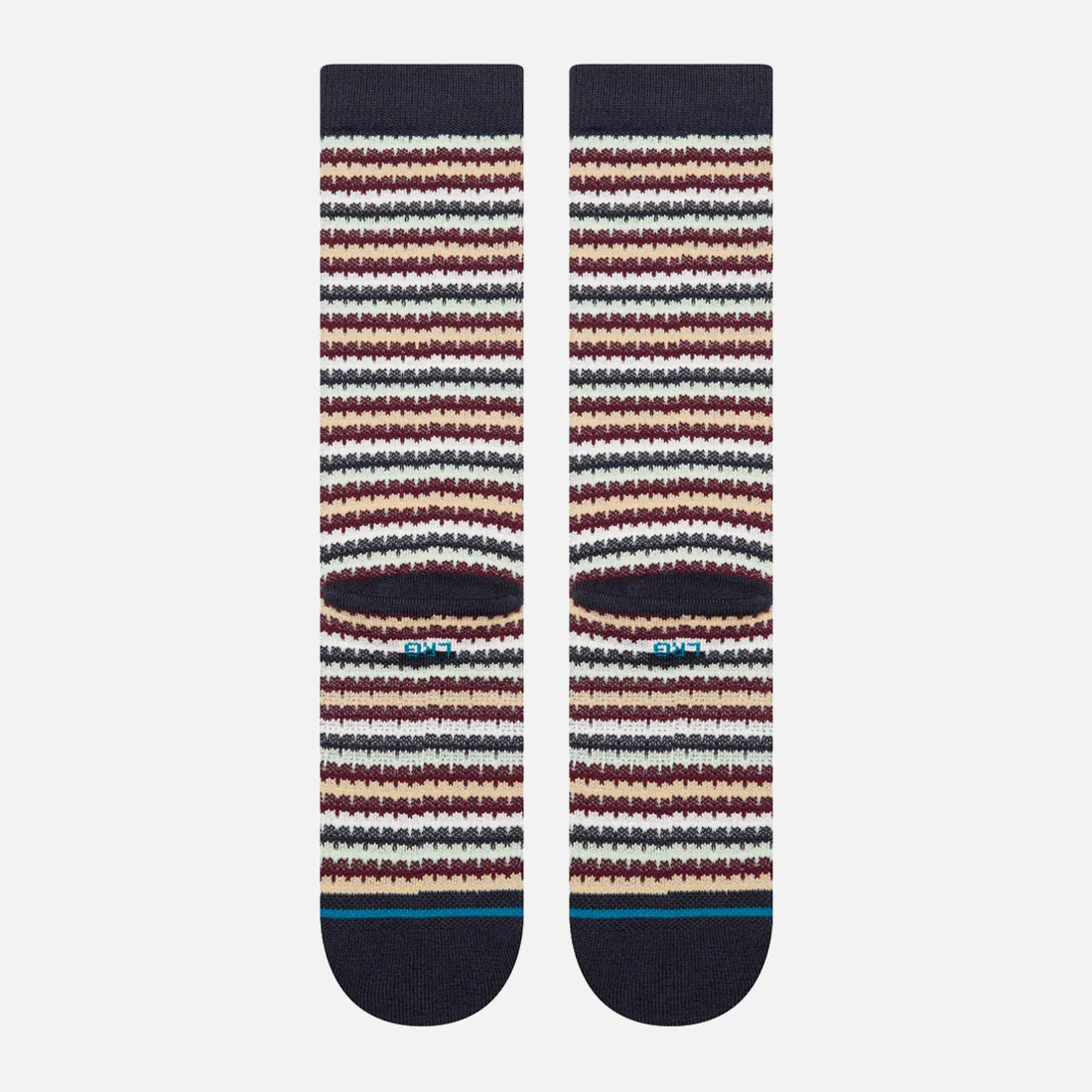 STANCE Chiclets Waffle Knit Crew Sock - Navy - Image 2