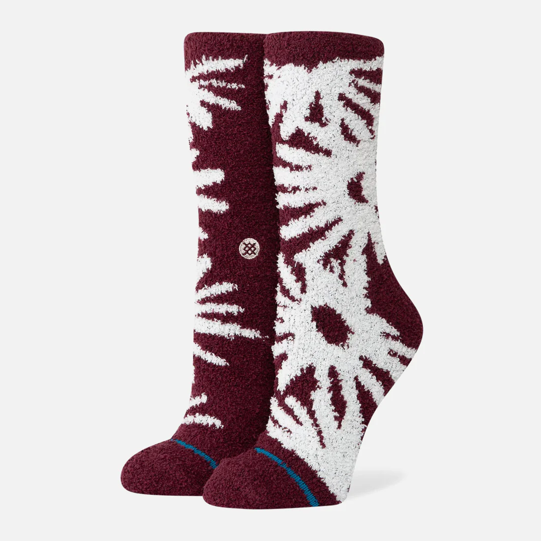 STANCE Daisies Cozy Crew Sock - Fig - Image 2