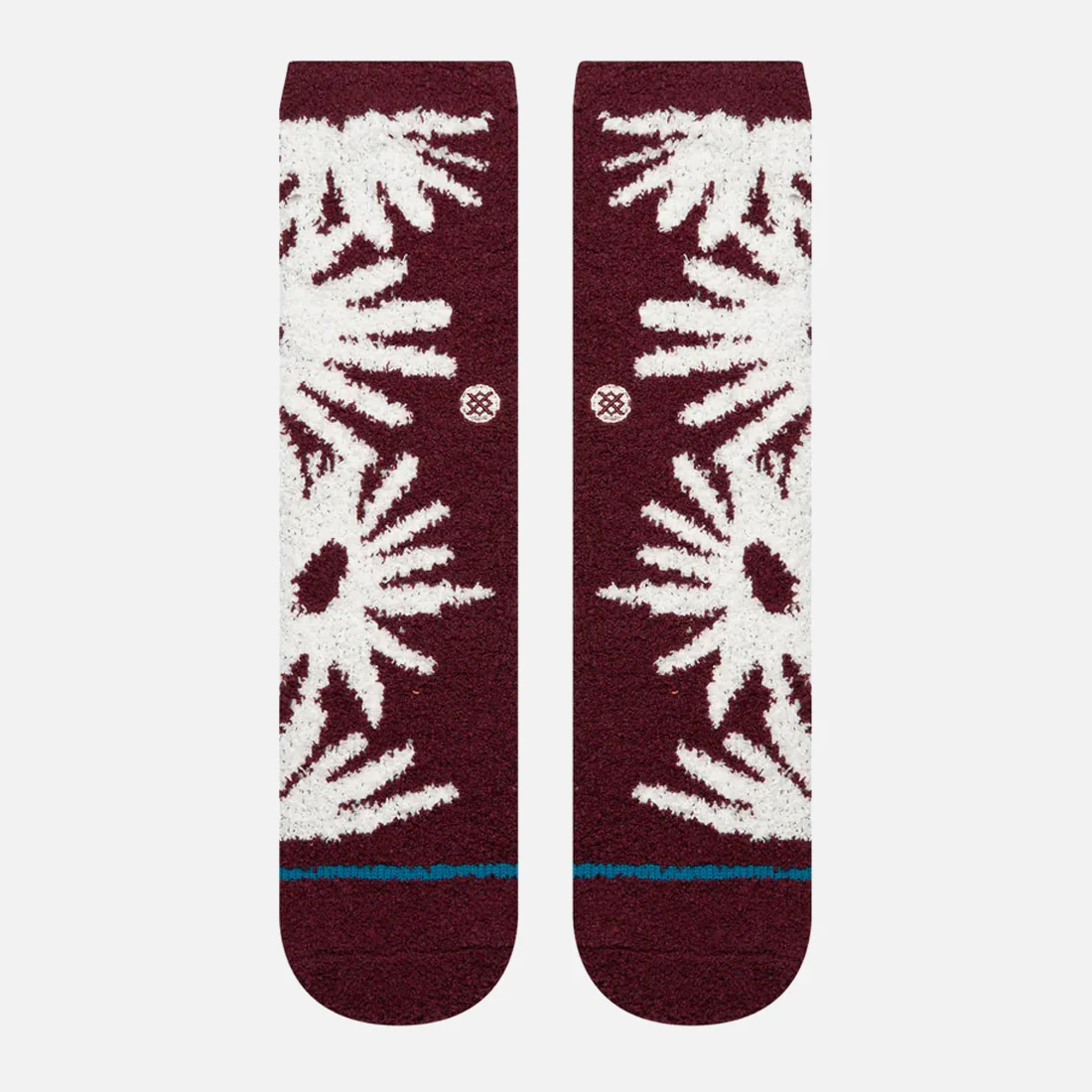 STANCE Daisies Cozy Crew Sock - Fig - Image 3