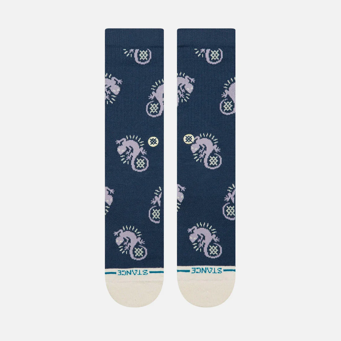 STANCE Gecko Crew Sock - Purple - Image 2