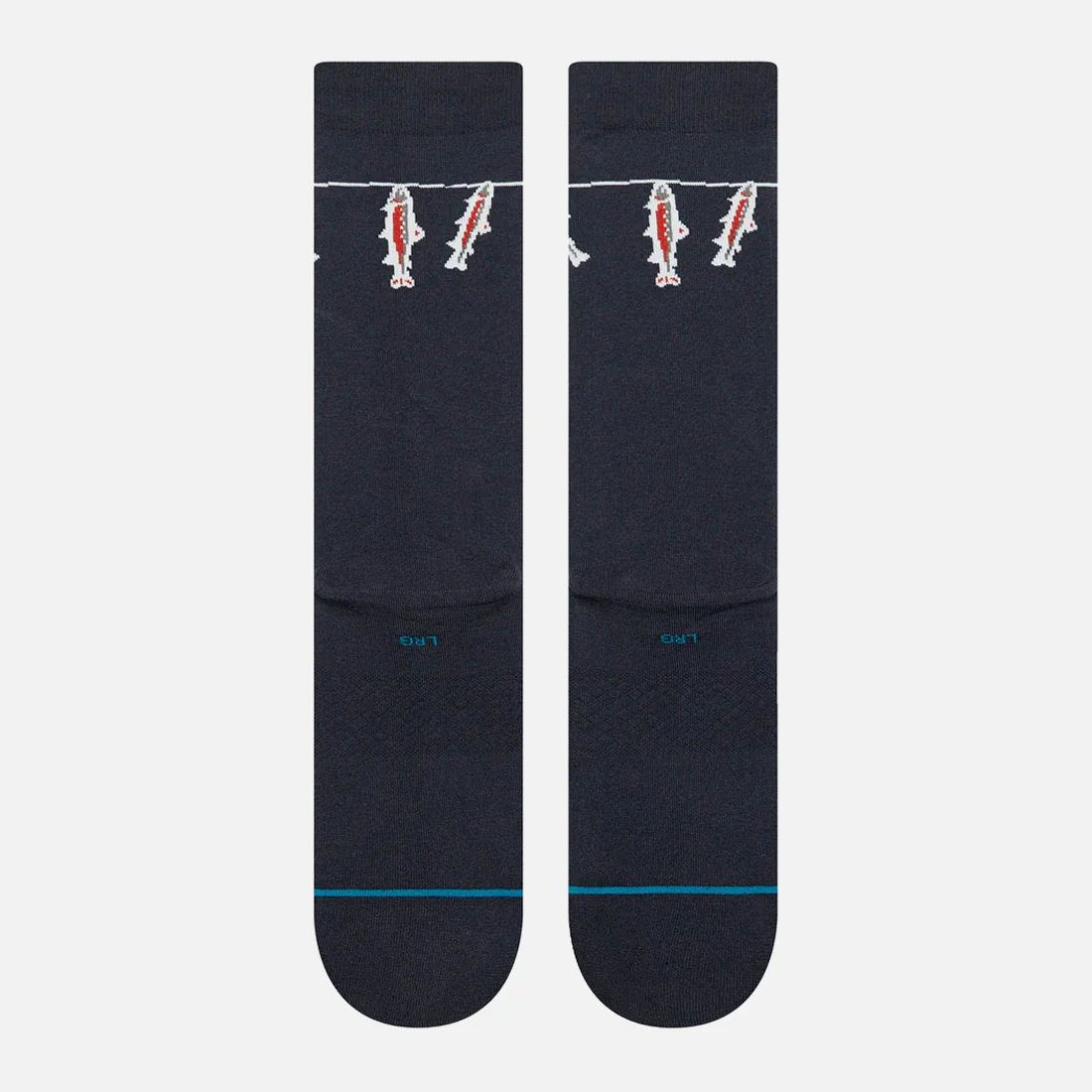 STANCE Gone Fishin Crew Sock - Navy - Image 3