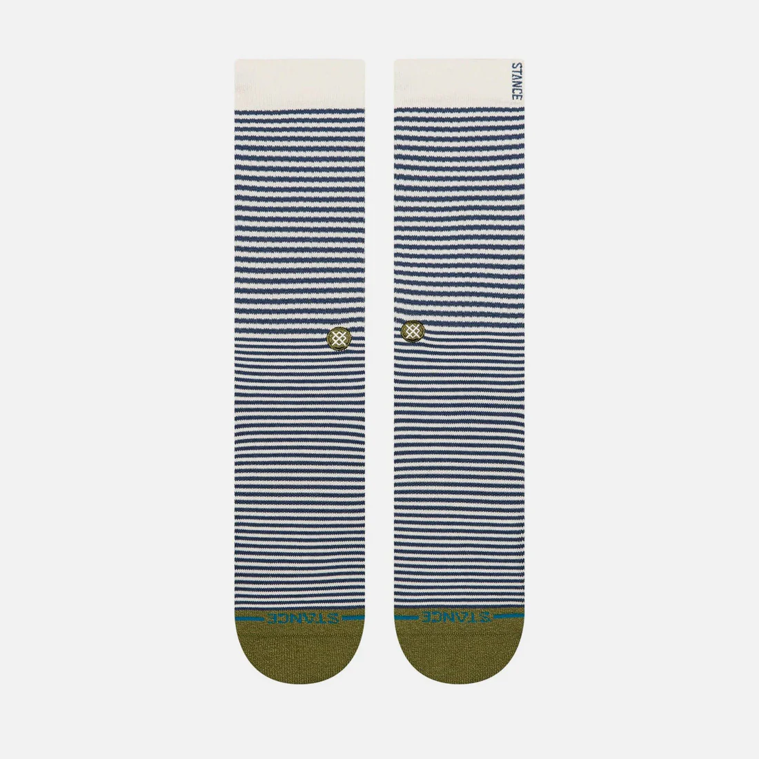 STANCE Mini Bar Crew Sock - Olive - Image 2