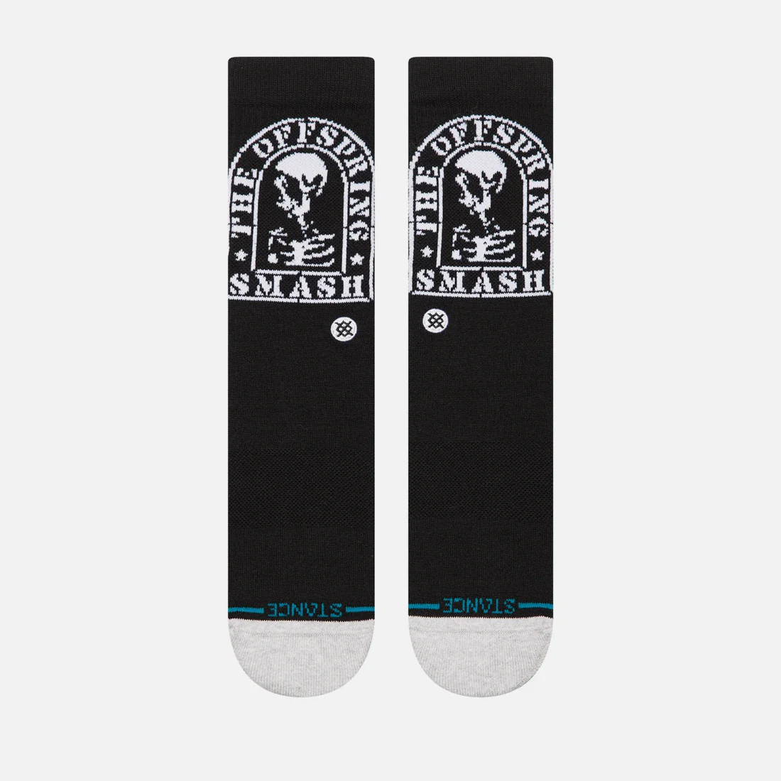 STANCE Smashed Crew Sock - Black - Image 2