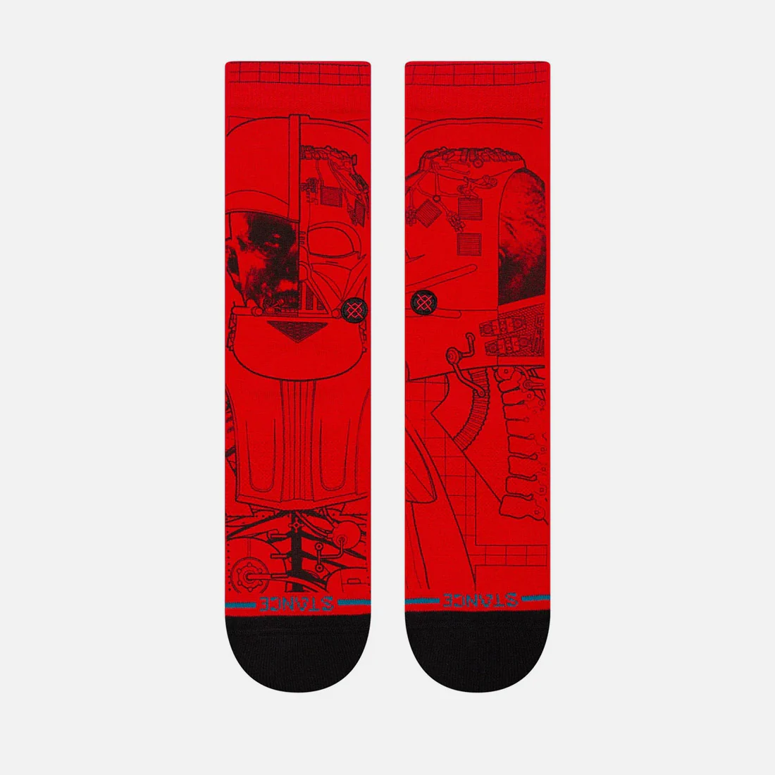 STANCE Star Wars Vader Crew Sock - Red - Image 2