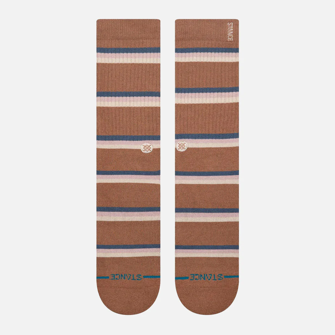 STANCE Strata Crew Sock - Brown - Image 2