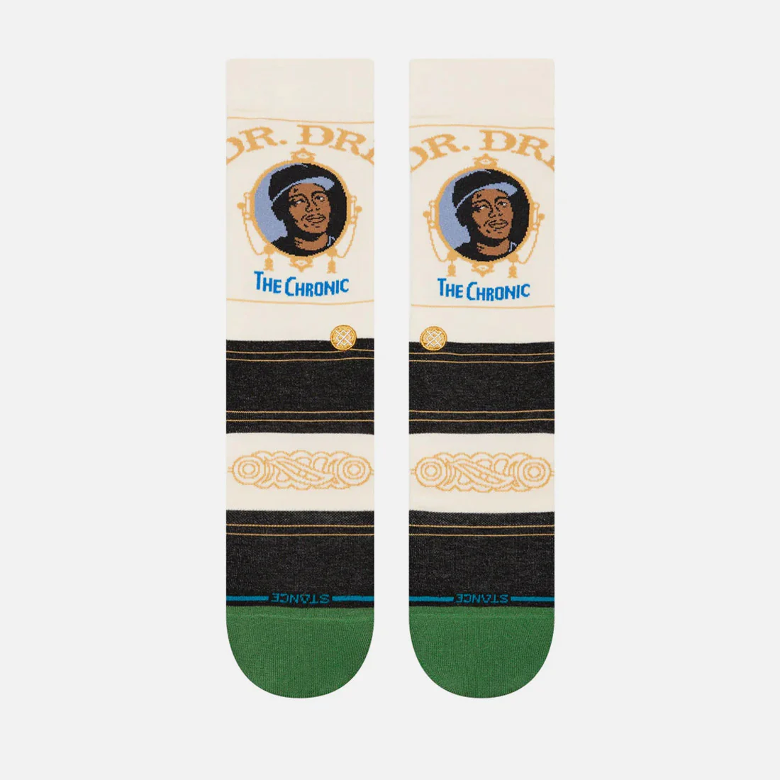 STANCE The Chronic Crew Sock - Black - Image 2