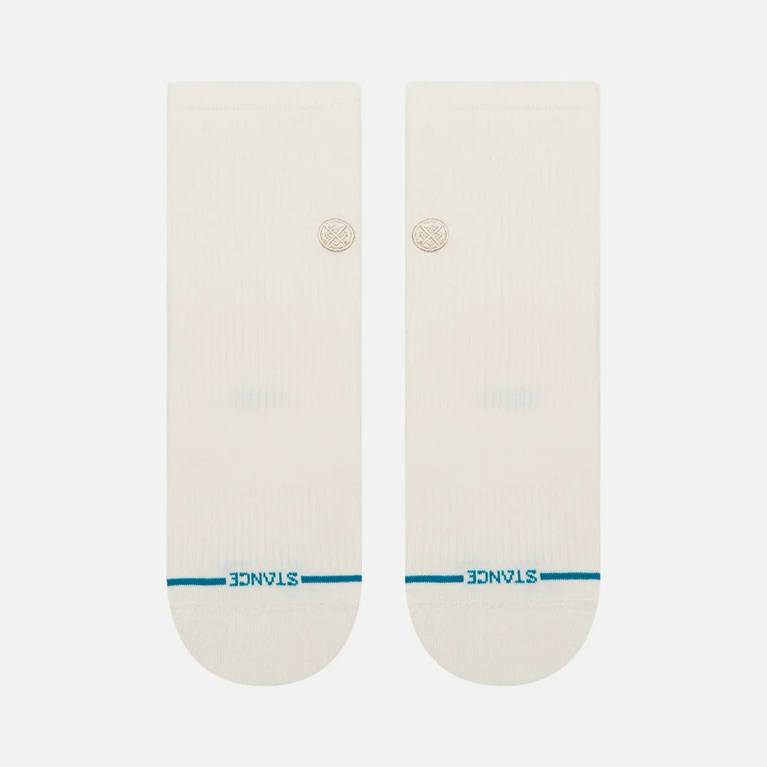 STANCE Women's Fine Rib Quarter Sock - Ivory - Image 2