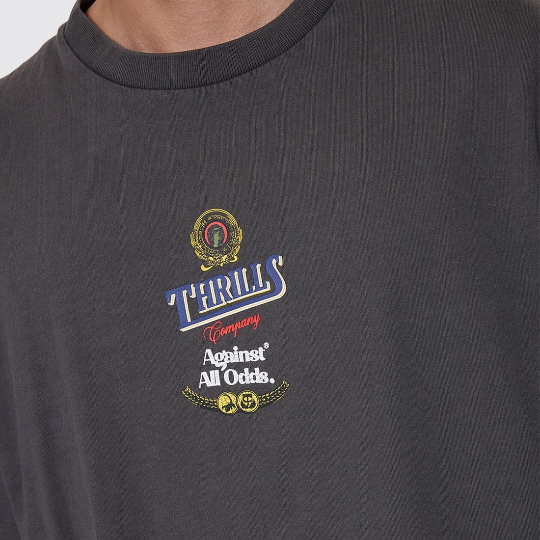 THRILLS Against All Odds Merch Fit Tee - Merch Black - Image 5