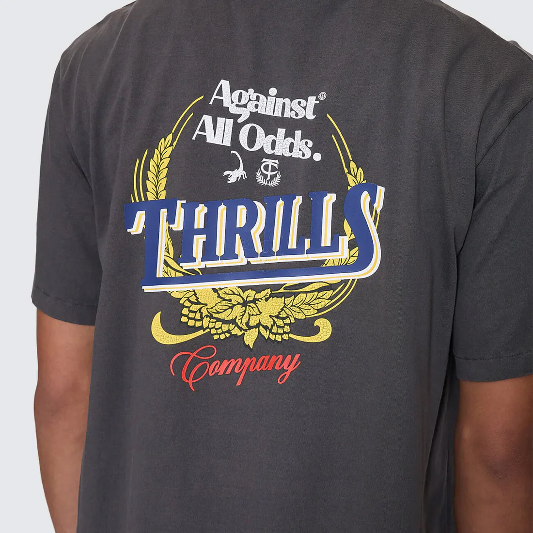THRILLS Against All Odds Merch Fit Tee - Merch Black - Image 6