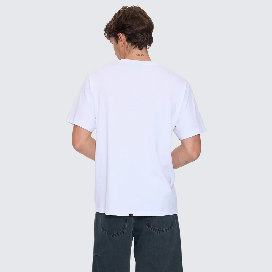 THRILLS Heavy Voltage Merch Fit Tee - White - Image 4