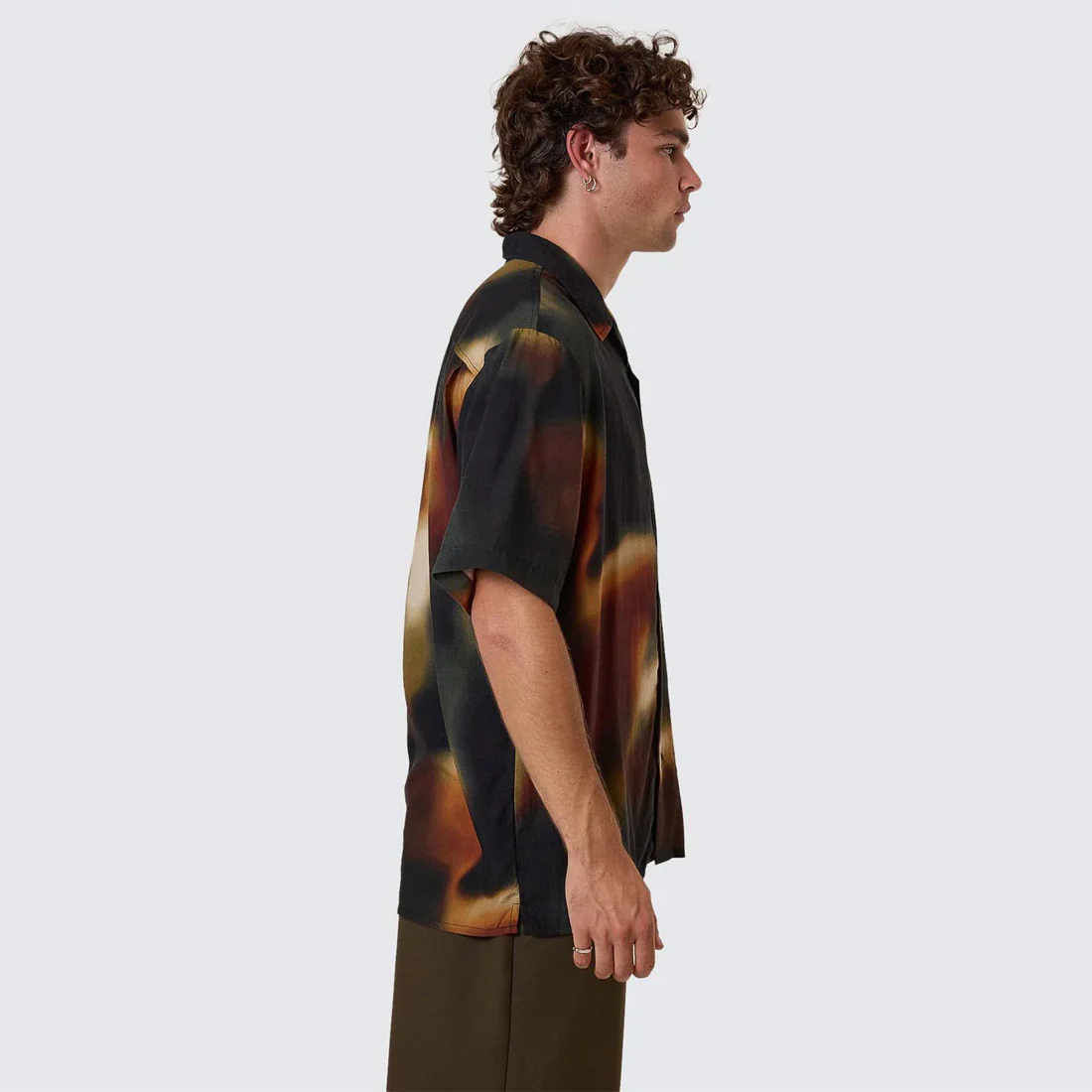 THRILLS Metamorphic Daze Bowling Shirt - Black - Image 3