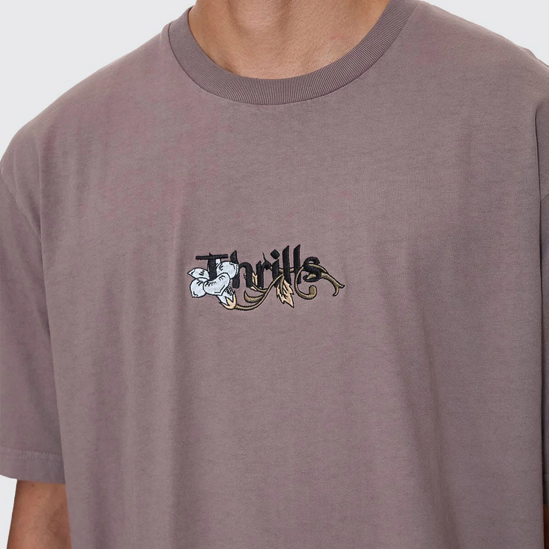 THRILLS Nature's Takeover Oversize Fit Tee - Shroom - Image 2