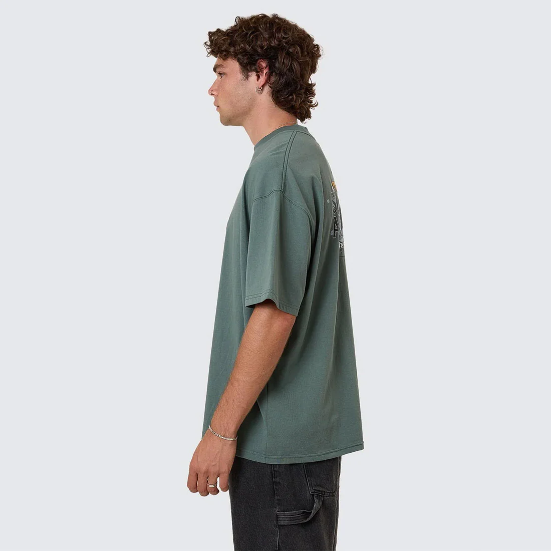 THRILLS Serenity Affinity Box Fit Oversize Tee - Sea Pine - Image 2