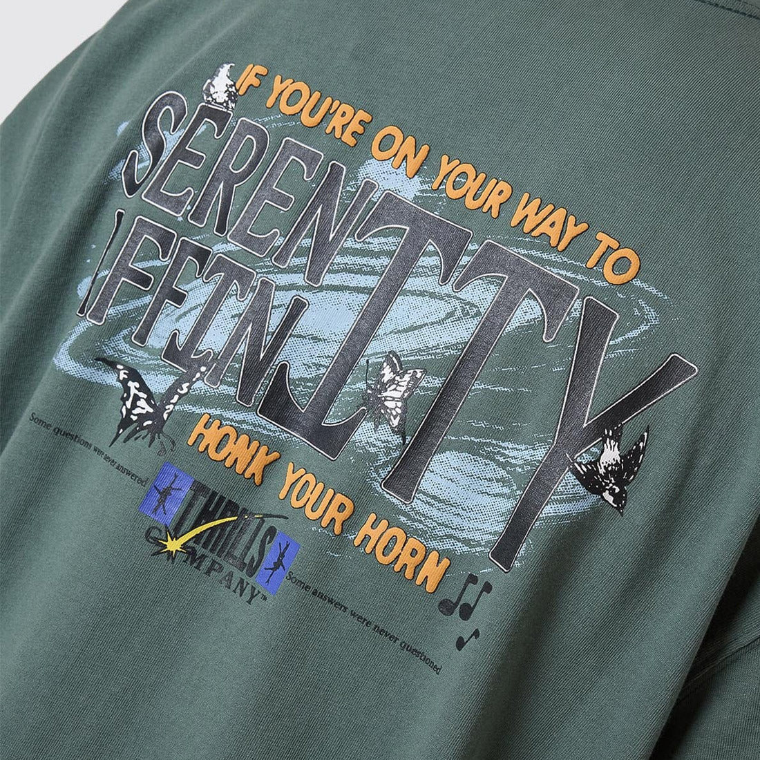 THRILLS Serenity Affinity Box Fit Oversize Tee - Sea Pine - Image 3
