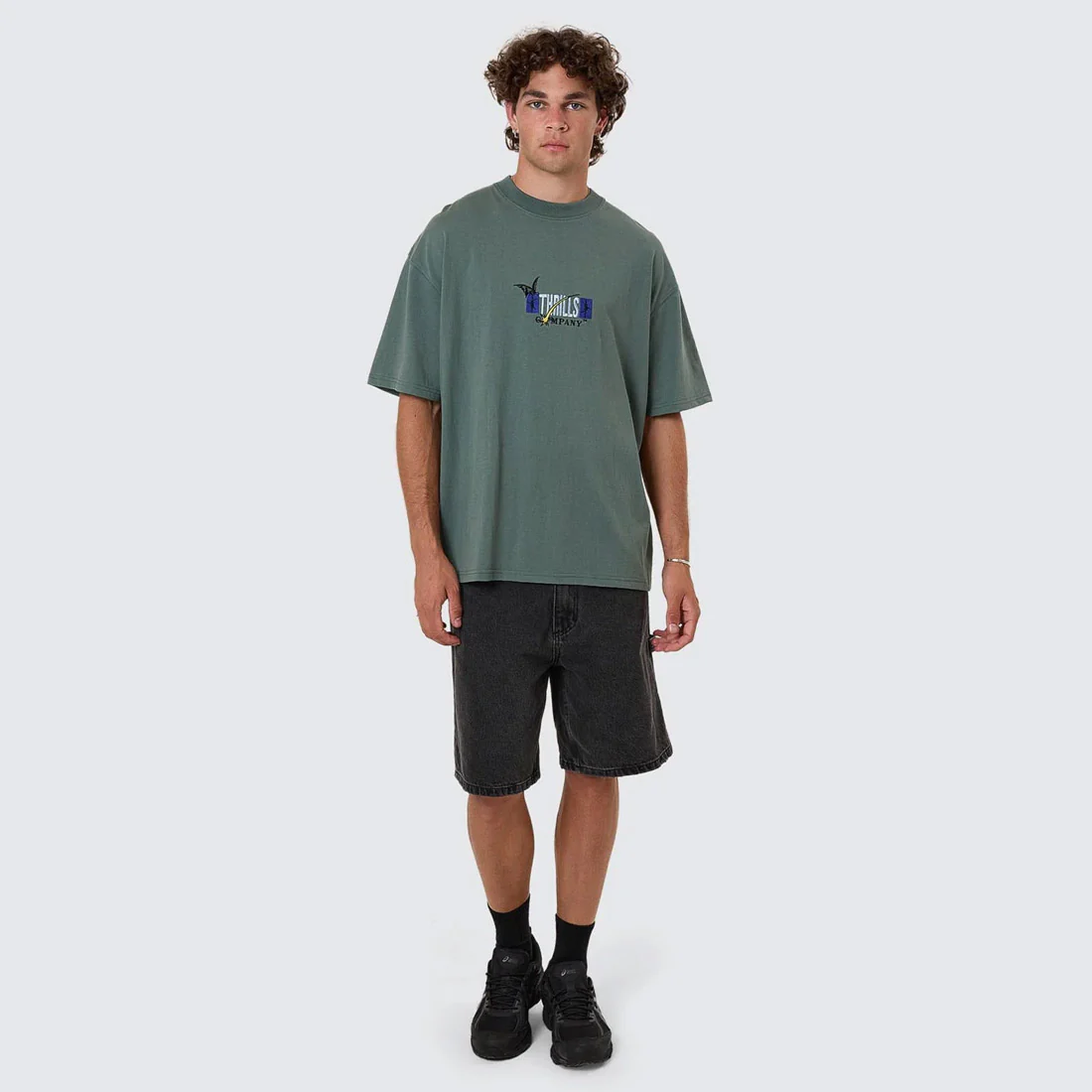 THRILLS Serenity Affinity Box Fit Oversize Tee - Sea Pine - Image 5