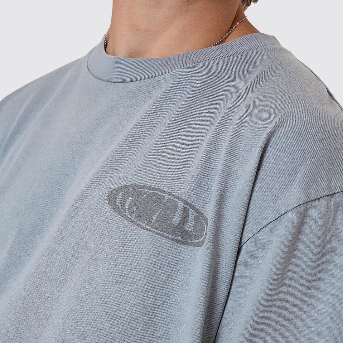 THRILLS Shadowless Oversize Fit Tee - Smog - Image 4