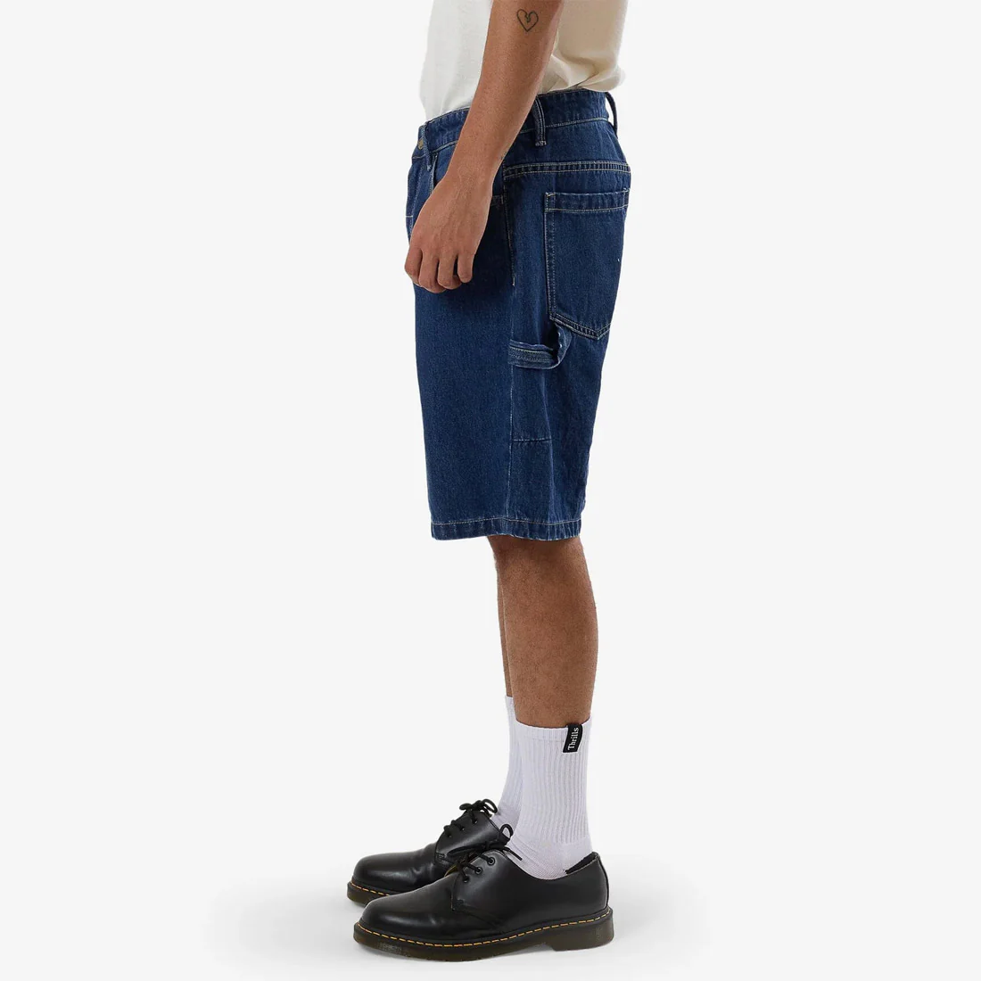 THRILLS Slacker Denim Short - Union Blue - Image 2