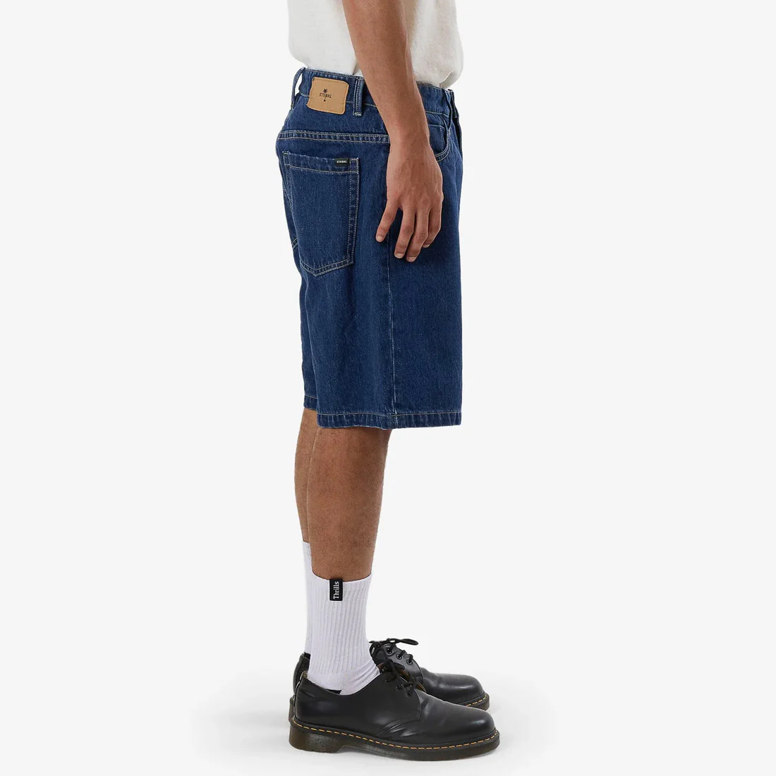 THRILLS Slacker Denim Short - Union Blue - Image 3