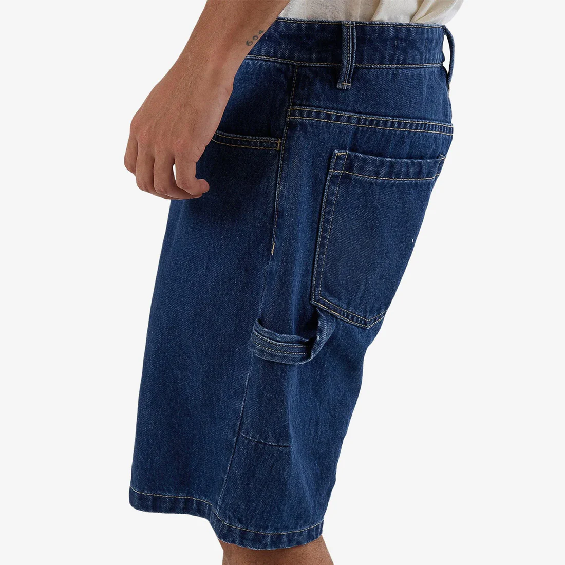 THRILLS Slacker Denim Short - Union Blue - Image 6