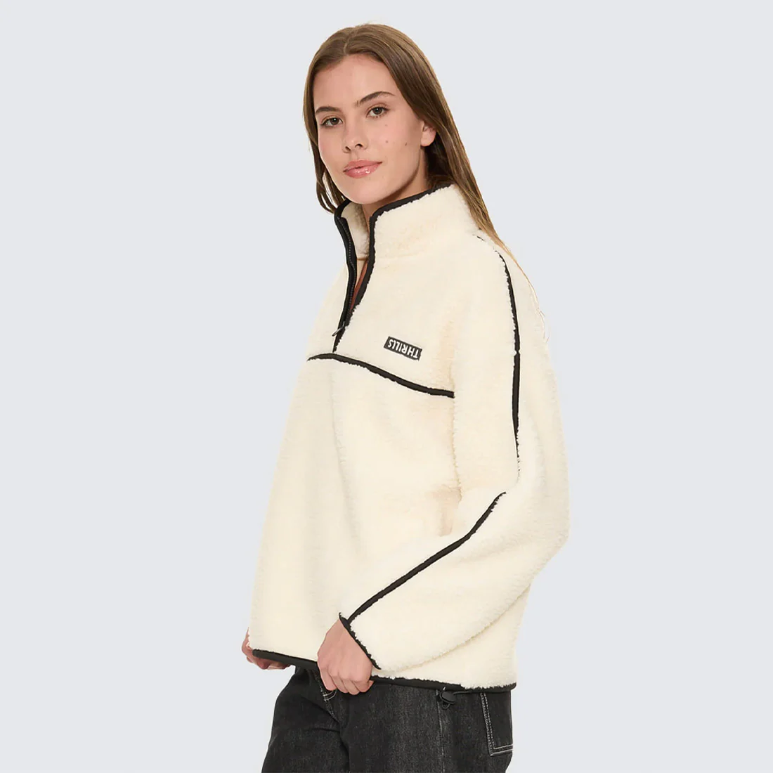 THRILLS Women's All Star Sherpa Fleece - Cream - Image 2
