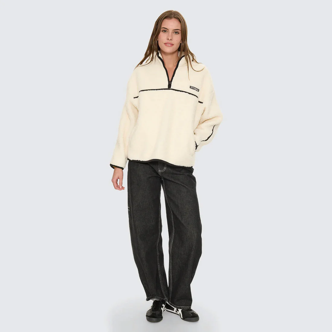 THRILLS Women's All Star Sherpa Fleece - Cream - Image 3