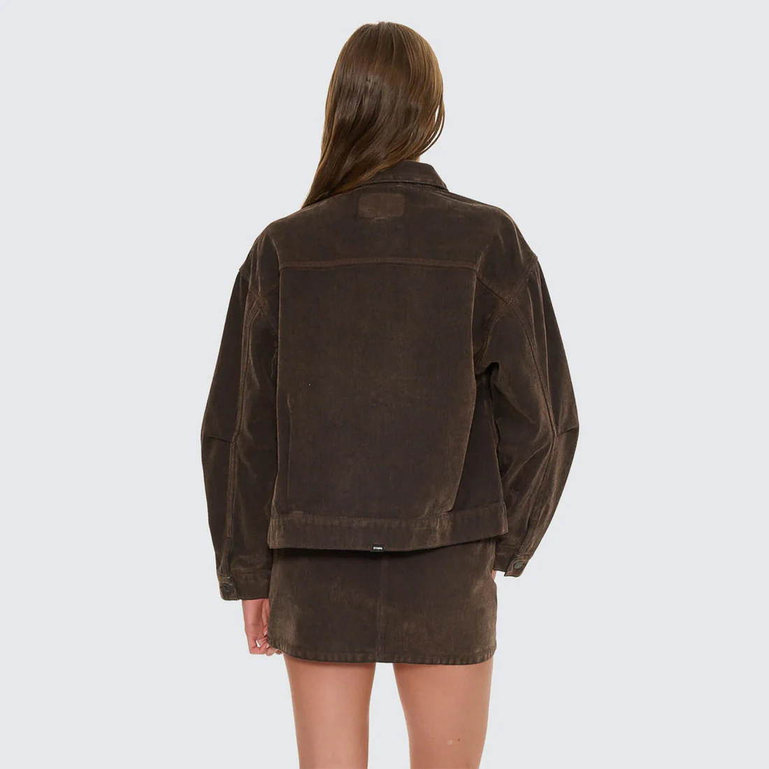 THRILLS Women's Bailey Flocked Jacket - Dark Chocolate - Image 3